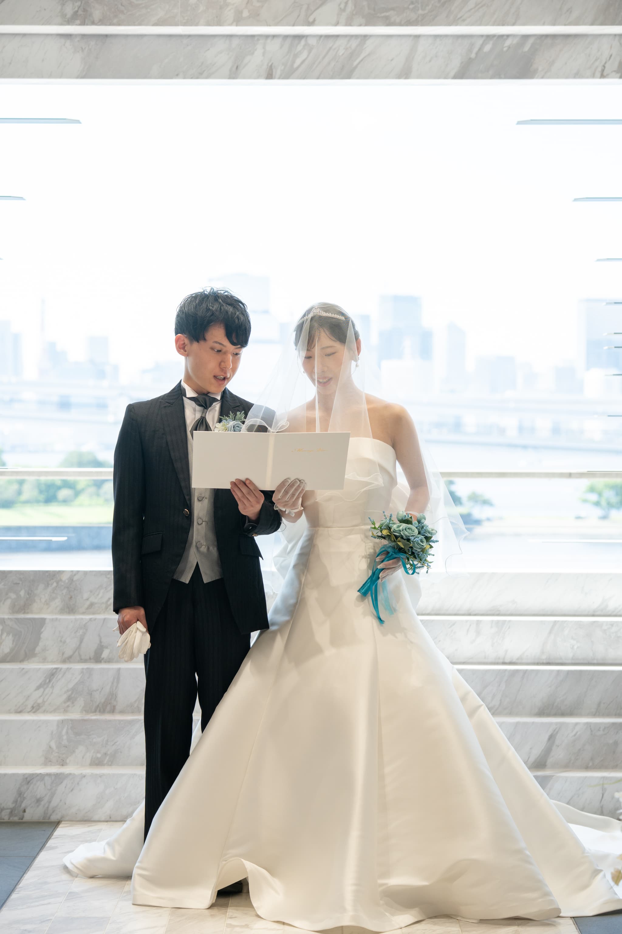 【小さな結婚式お台場店】うさぎちゃんとの結婚式♪